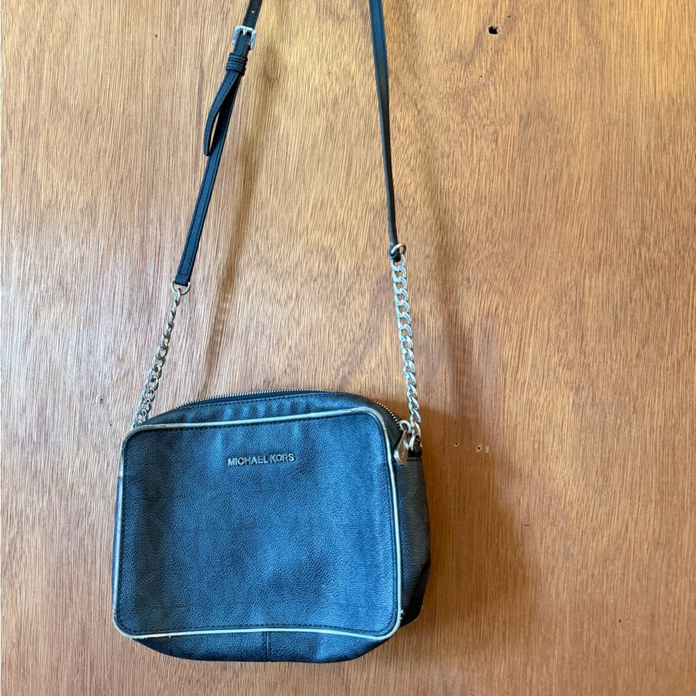 Michael Kors Monogram Crossbody Bag